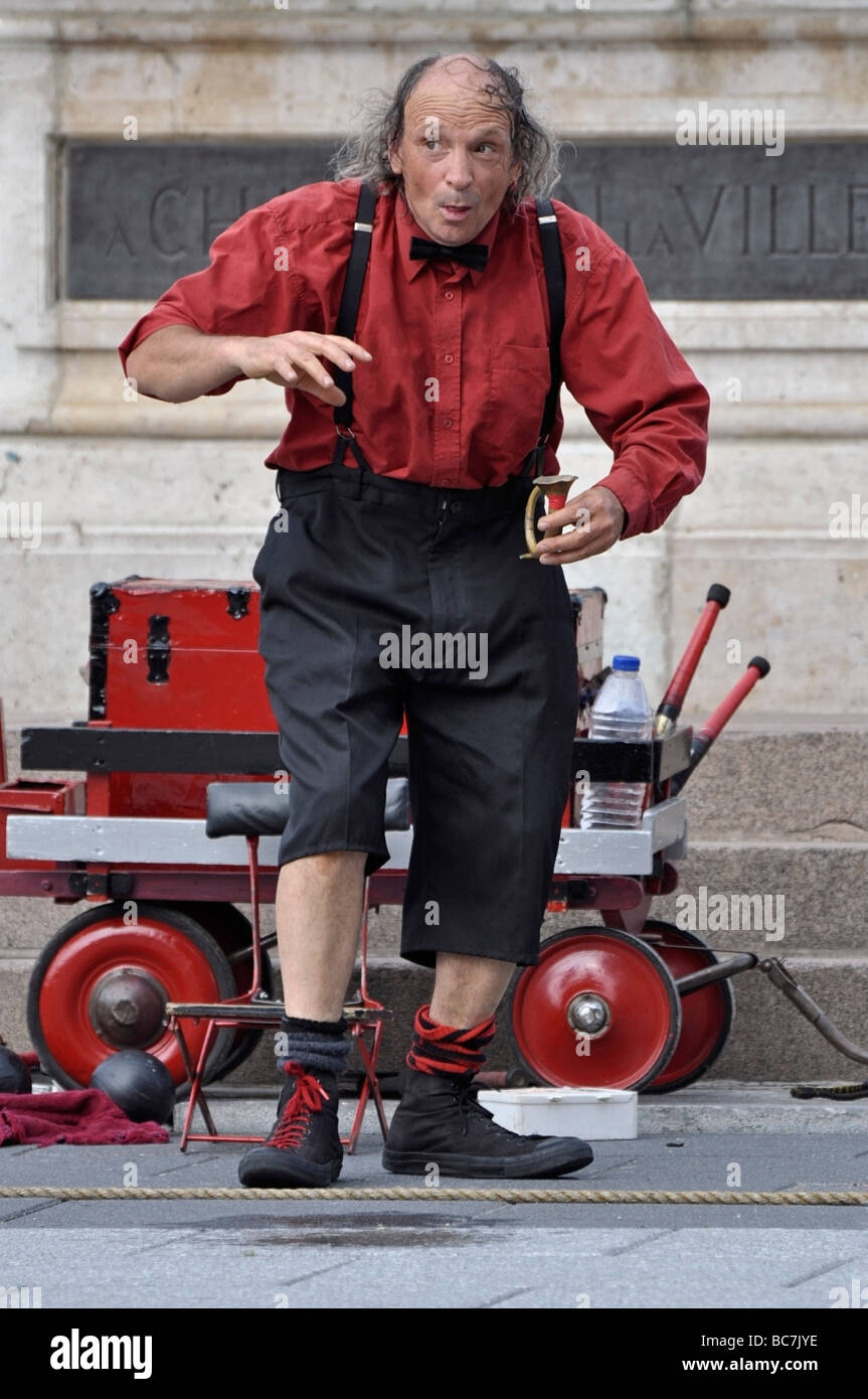 Street Performer / Entertainer Stockfoto