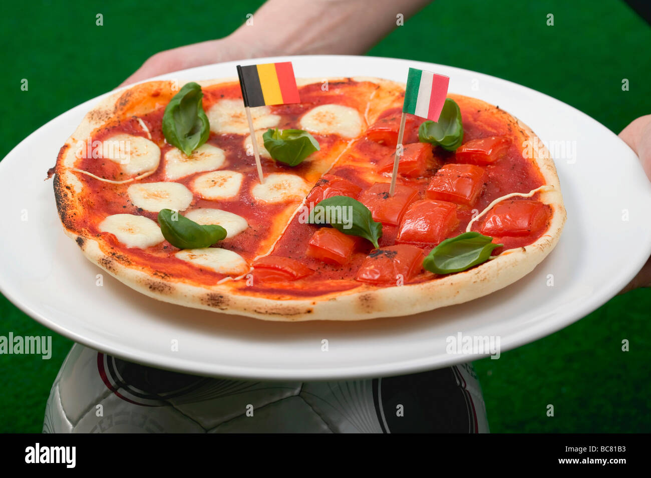 Italienische Flaggen Pizza - Rezepte Suchen