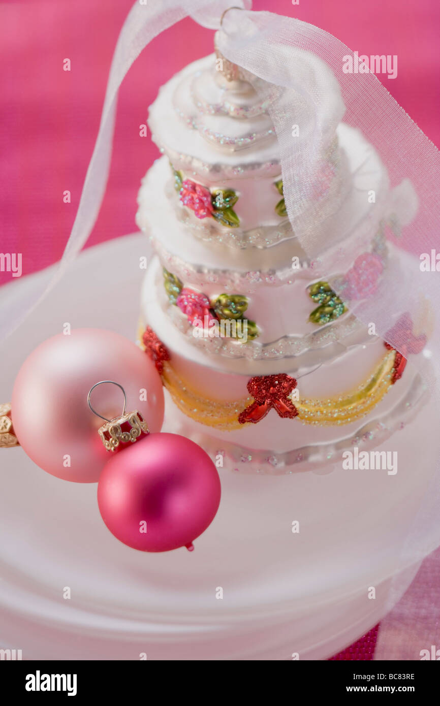 Ungewöhnliche Weihnachtsbaum Ornament- Stockfoto