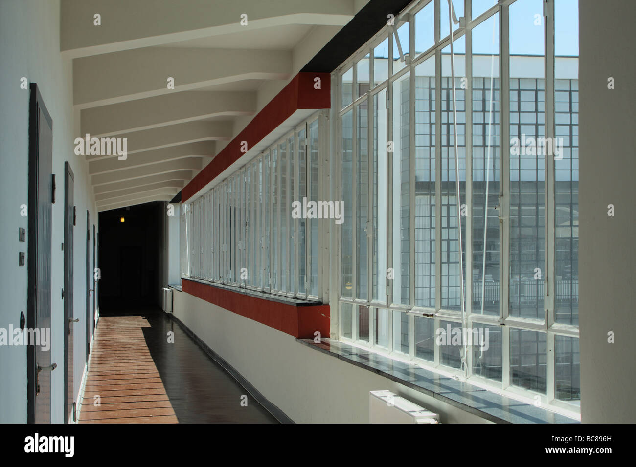 Bauhaus Design Interieur Dessau Deutschland Stockfoto Bild