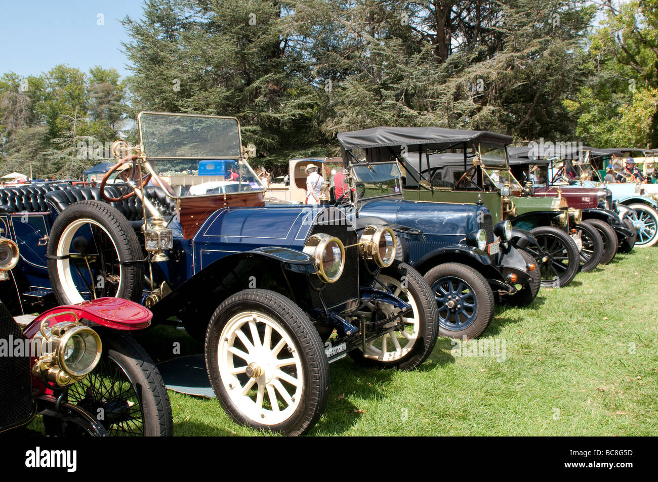 Oldtimer show, Canberra, ACT, Australien Stockfoto