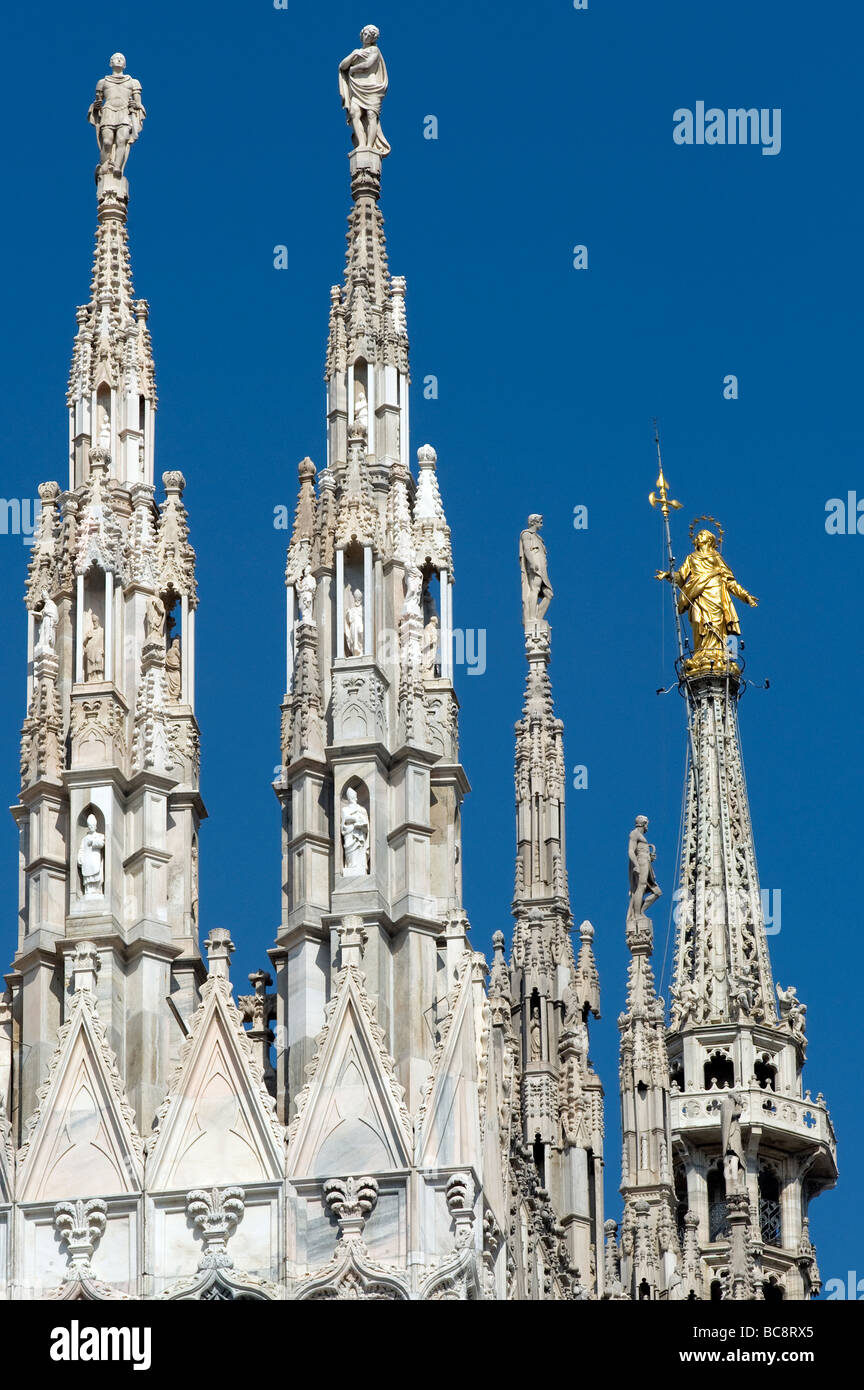 Milan-Kuppel Stockfoto