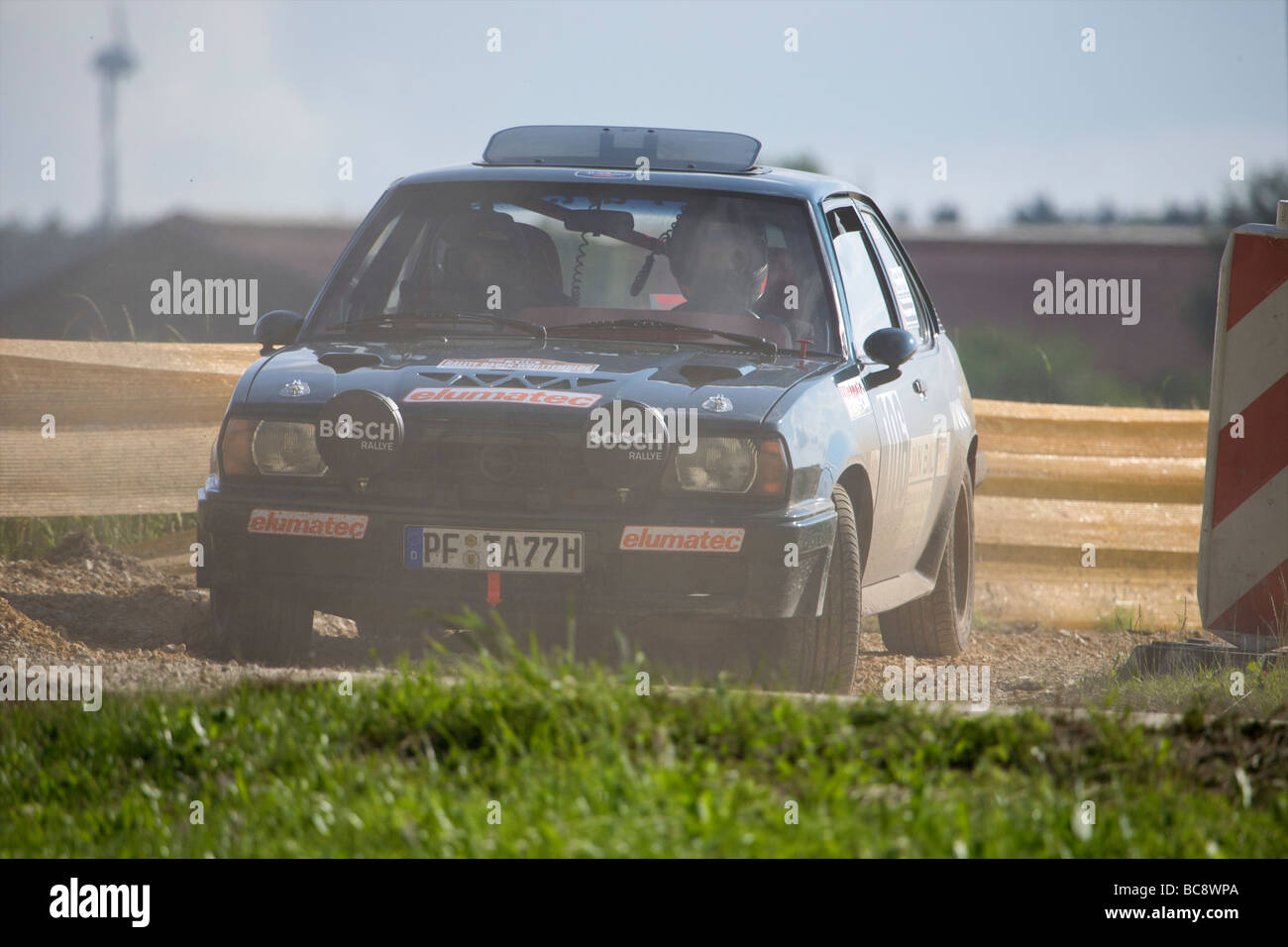 AvD Rallye Baden-Württemberg 2009 - historisches Autorennen Stockfoto
