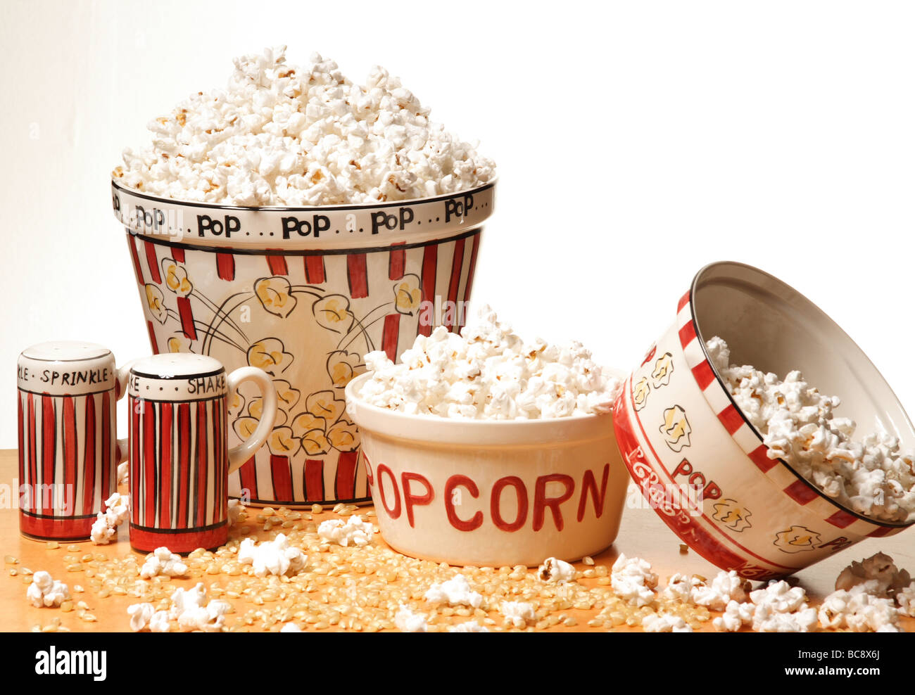 Popcorn Or Popping Corn Is A Type Of Corn Stockfotos und -bilder Kaufen -  Alamy