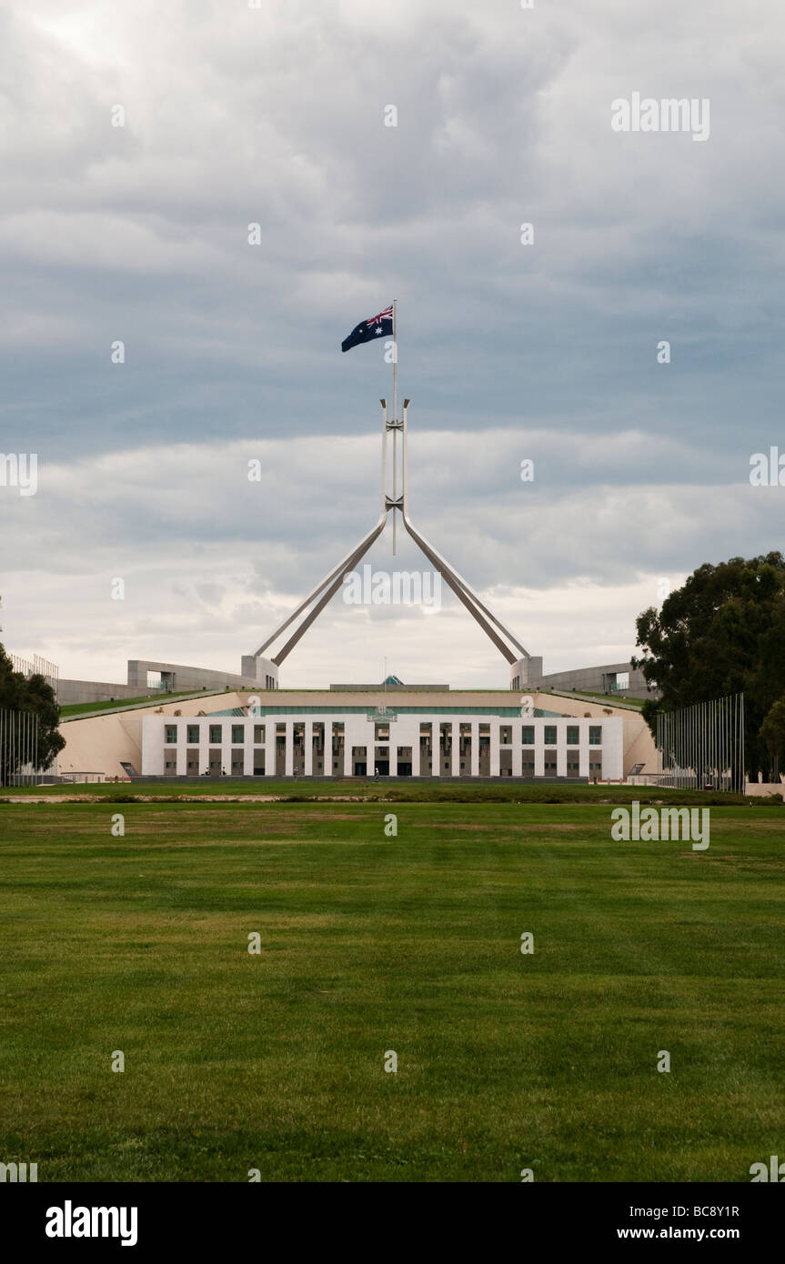 New Parliament House in Canberra, ACT, Australien Stockfoto