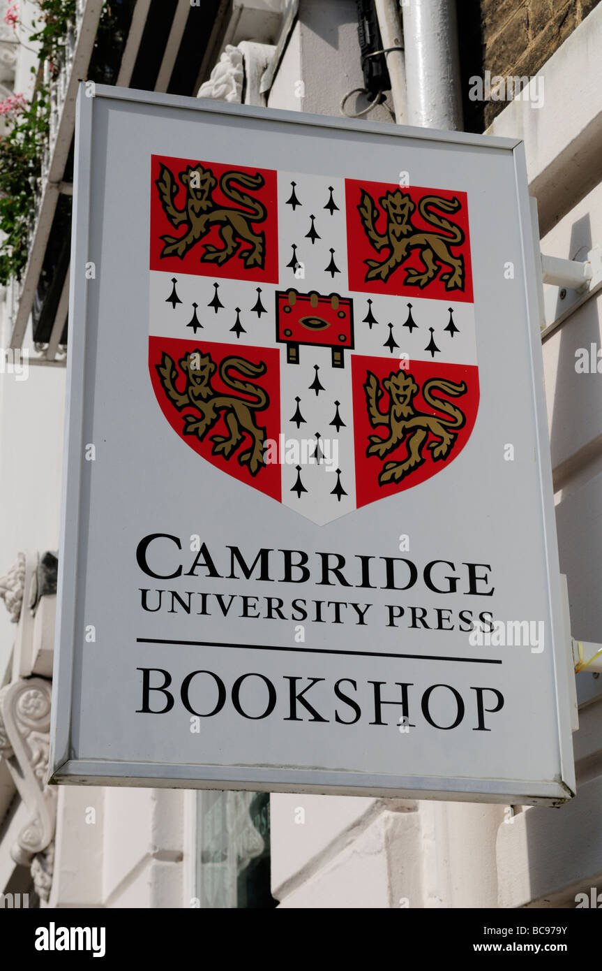 Cambridge University Press Bookshop in Cambridge England UK Stockfoto