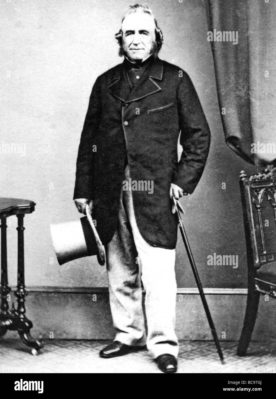 JOSEPH PAXTON englischen Gärtners, Architekt und Politiker (1801-1865), Crystal Palace entworfen Stockfoto