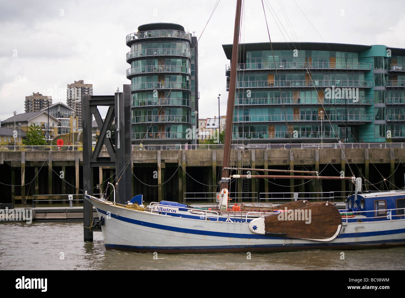 Der Themse London Stockfoto