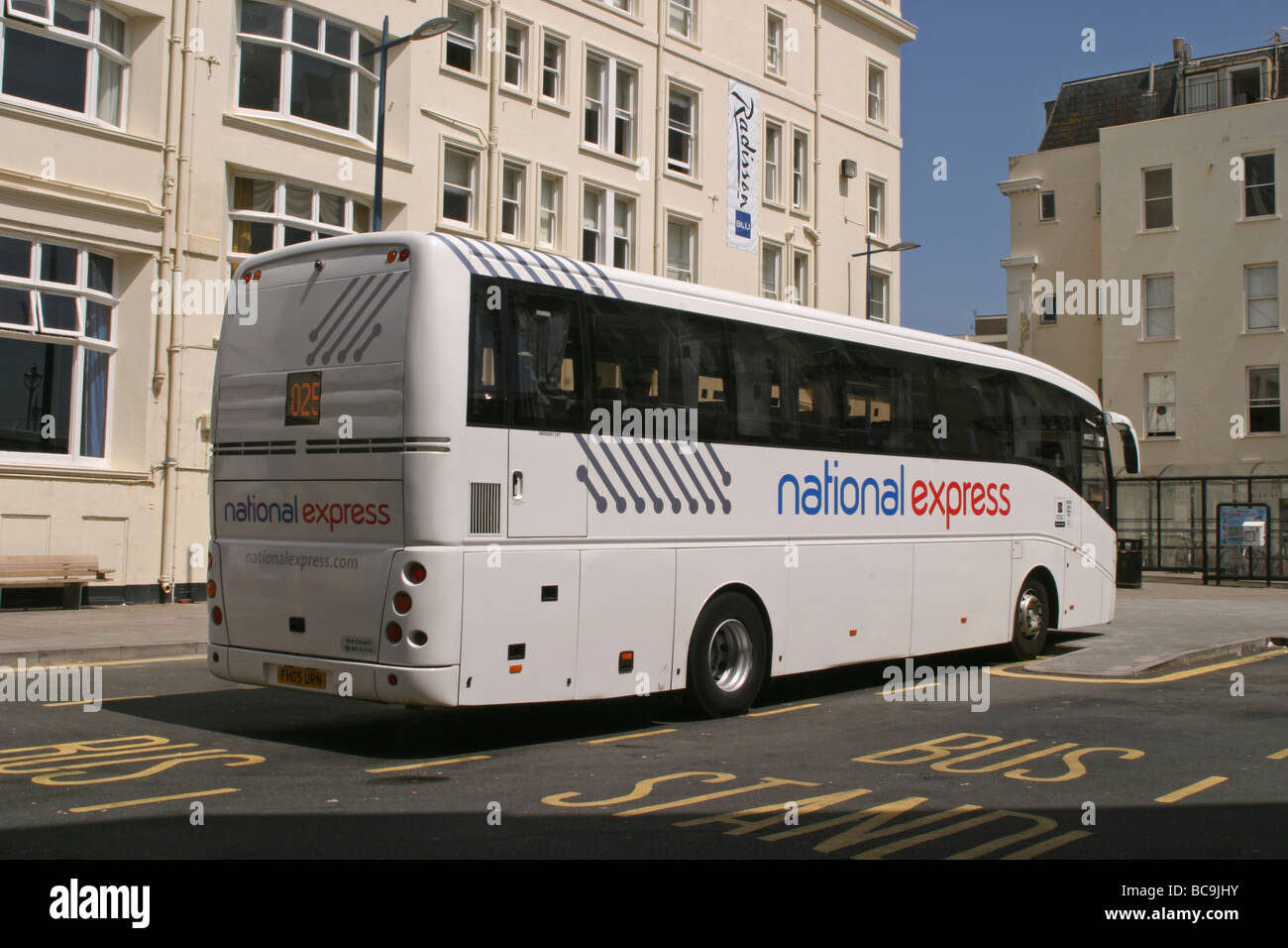 National Express Coach UK Stockfoto