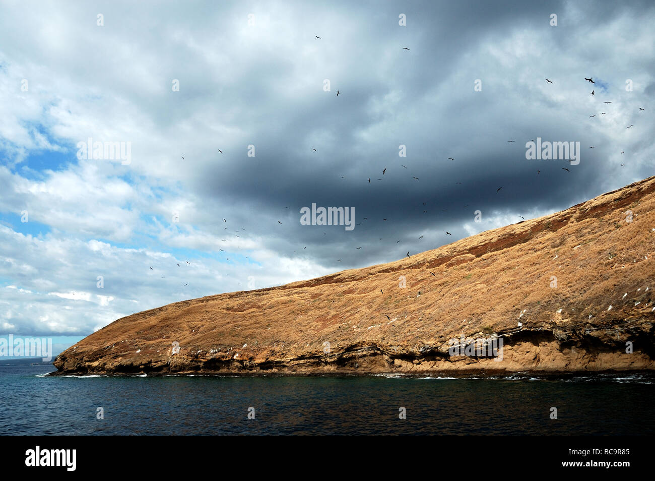 Eine kleine Vulkaninsel aus Maui, Hawaii, USA. Stockfoto