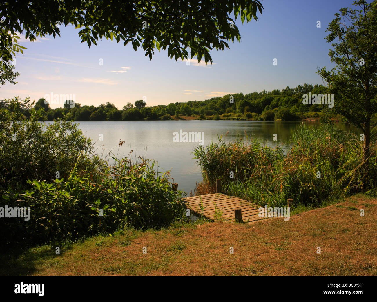 See. Haysden Country Park, Tonbridge, Kent, England, UK. Stockfoto