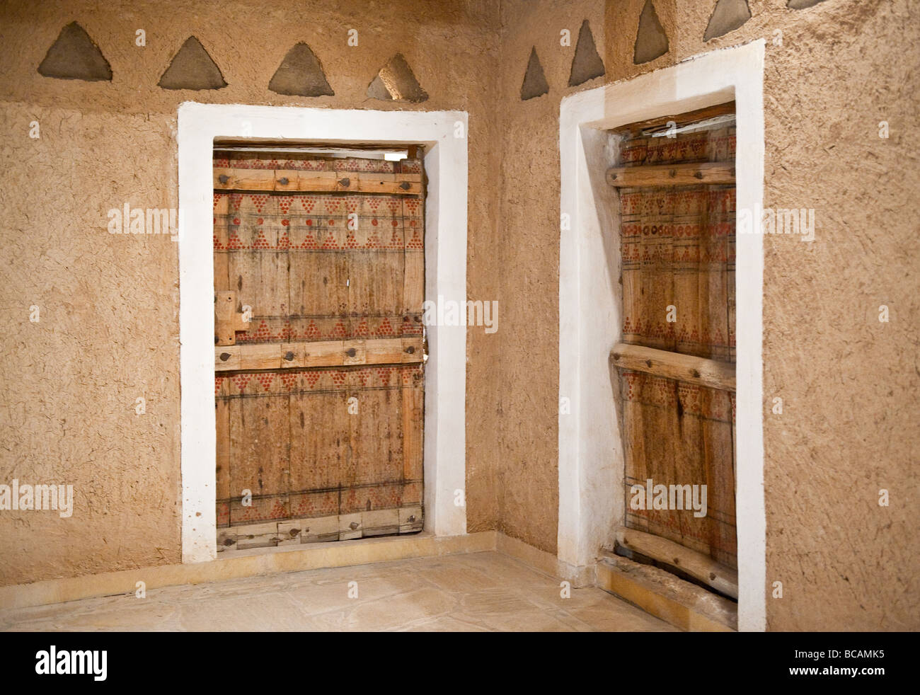 Rijadh das Innere des Masmak Festung XIX. Jahrhundert in der Altstadt Stockfoto