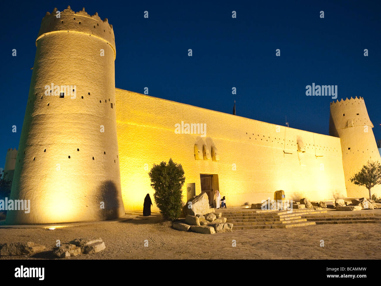 Rijadh Masmak Festung XIX. Jahrhundert in der Altstadt Stockfoto