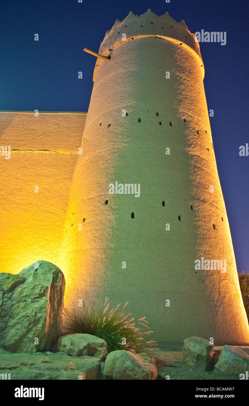Rijadh Masmak Festung XIX. Jahrhundert in der Altstadt Stockfoto