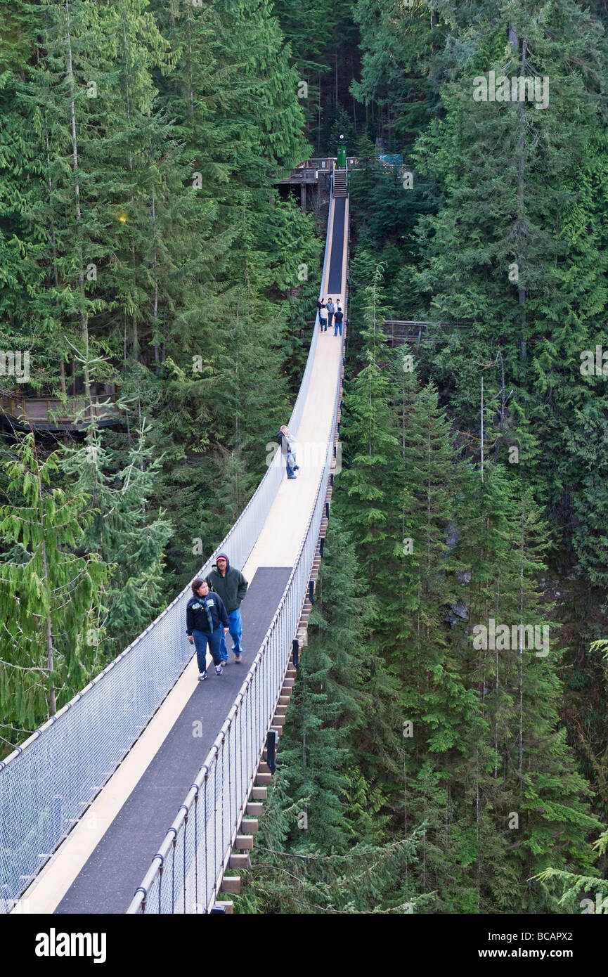 Capilano Suspension Bridge und Park Vancouver British Columbia Kanada