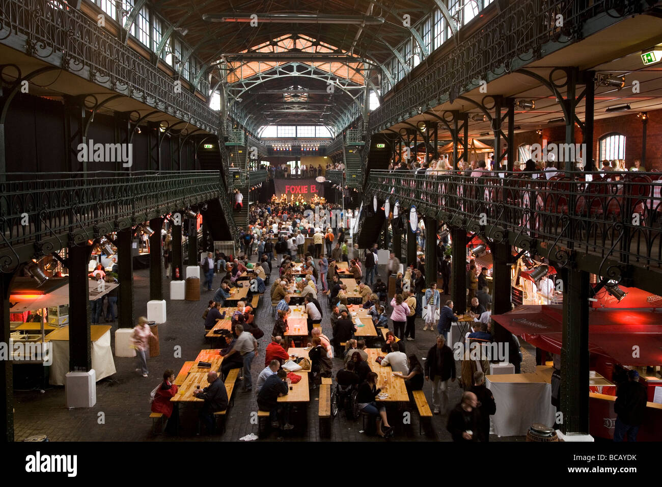 The Fish Market In Hamburg Altona Stockfotos & The Fish Market In