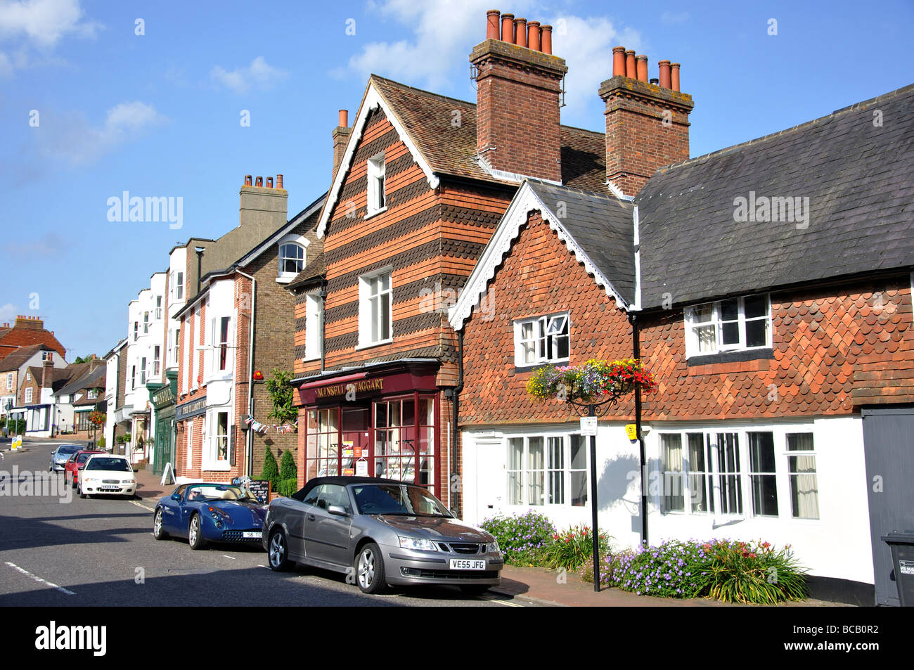 Cuckfield, High Street, West Sussex, England, Vereinigtes Königreich Stockfoto