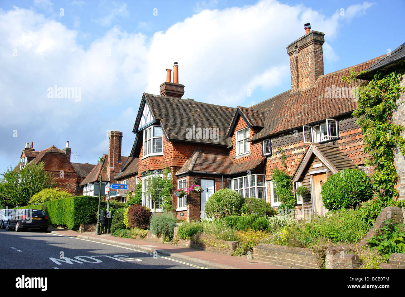 Cuckfield, High Street, West Sussex, England, Vereinigtes Königreich Stockfoto