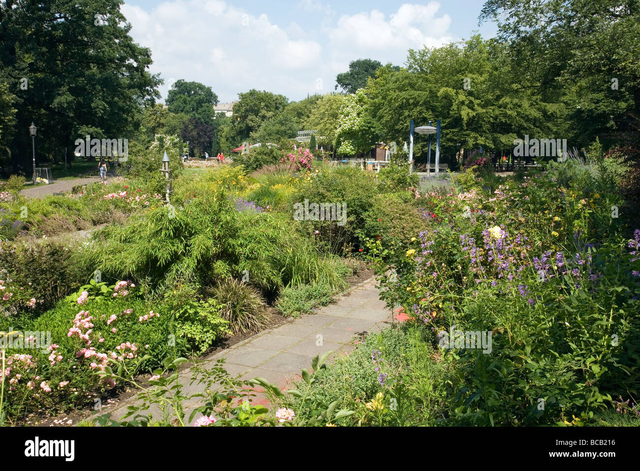 Friedrichshain-Park, Berlin, Deutschland Stockfoto