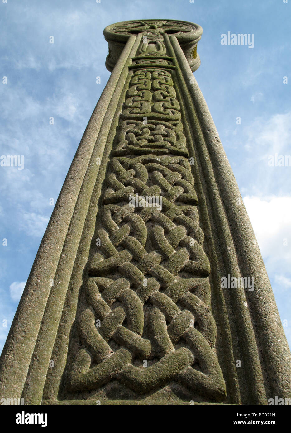 Keltisches Kreuz in Wiveton Norfolk Stockfoto