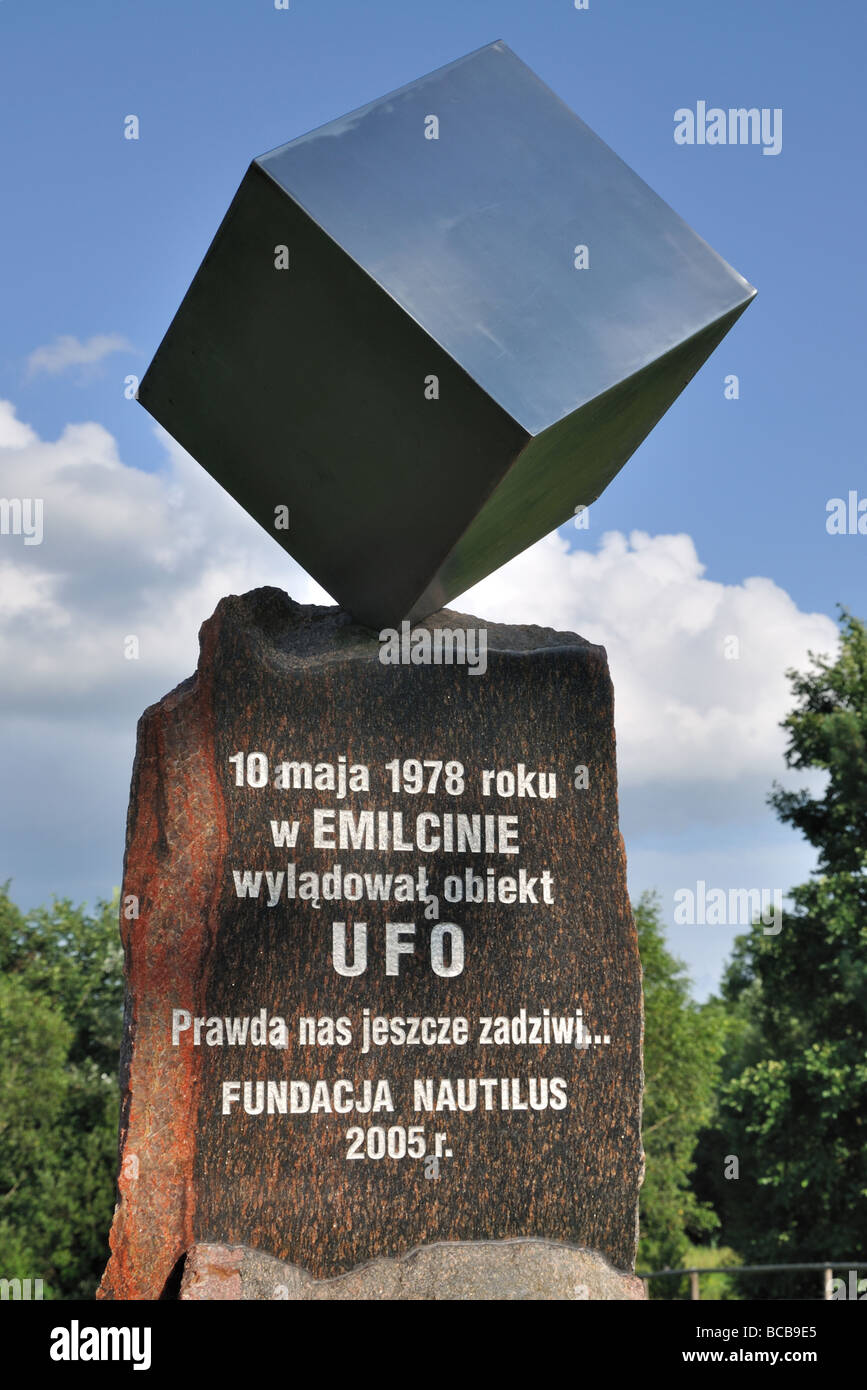UFO-Memorial Stockfoto