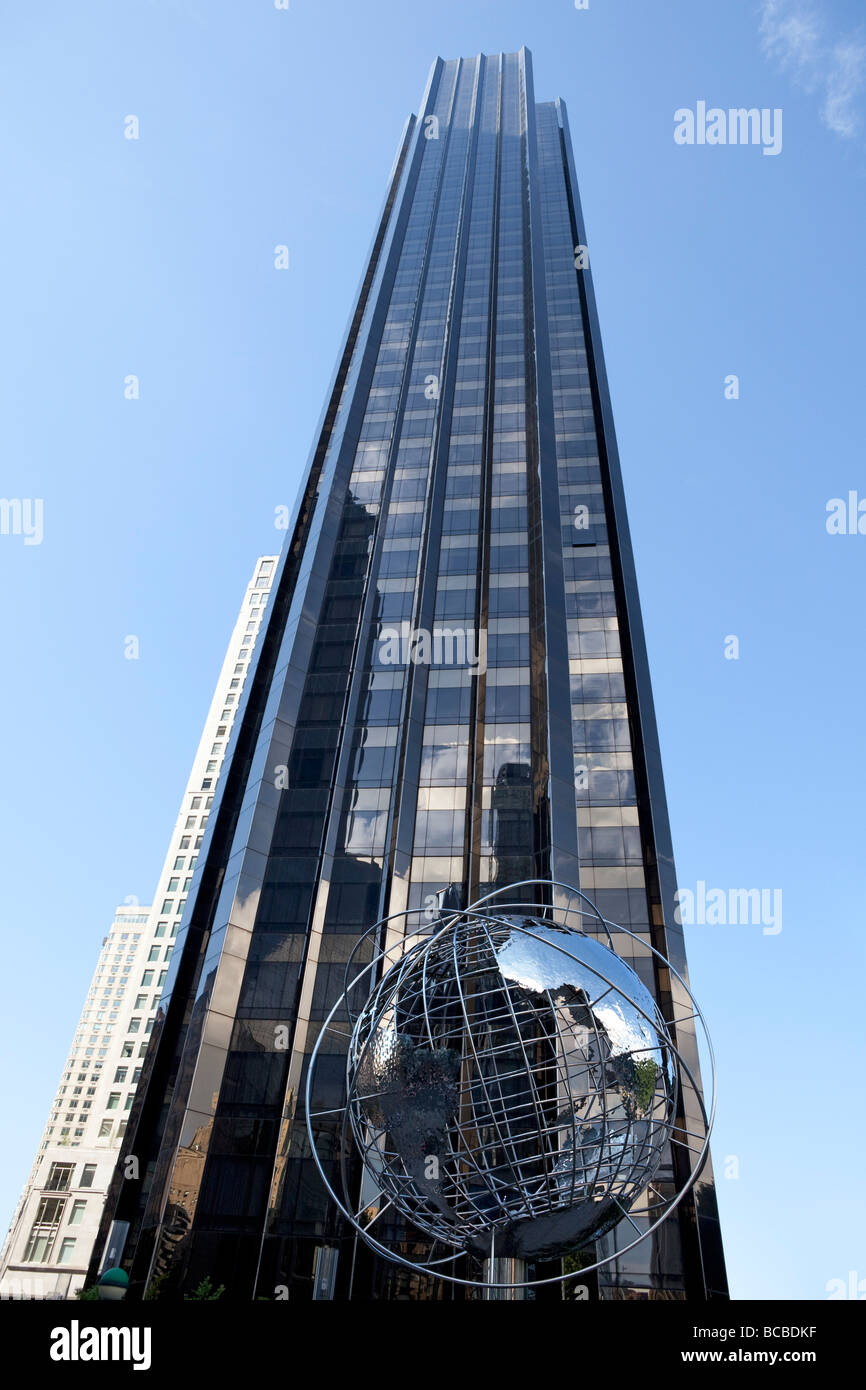 Wolkenkratzer in New York City Stockfoto