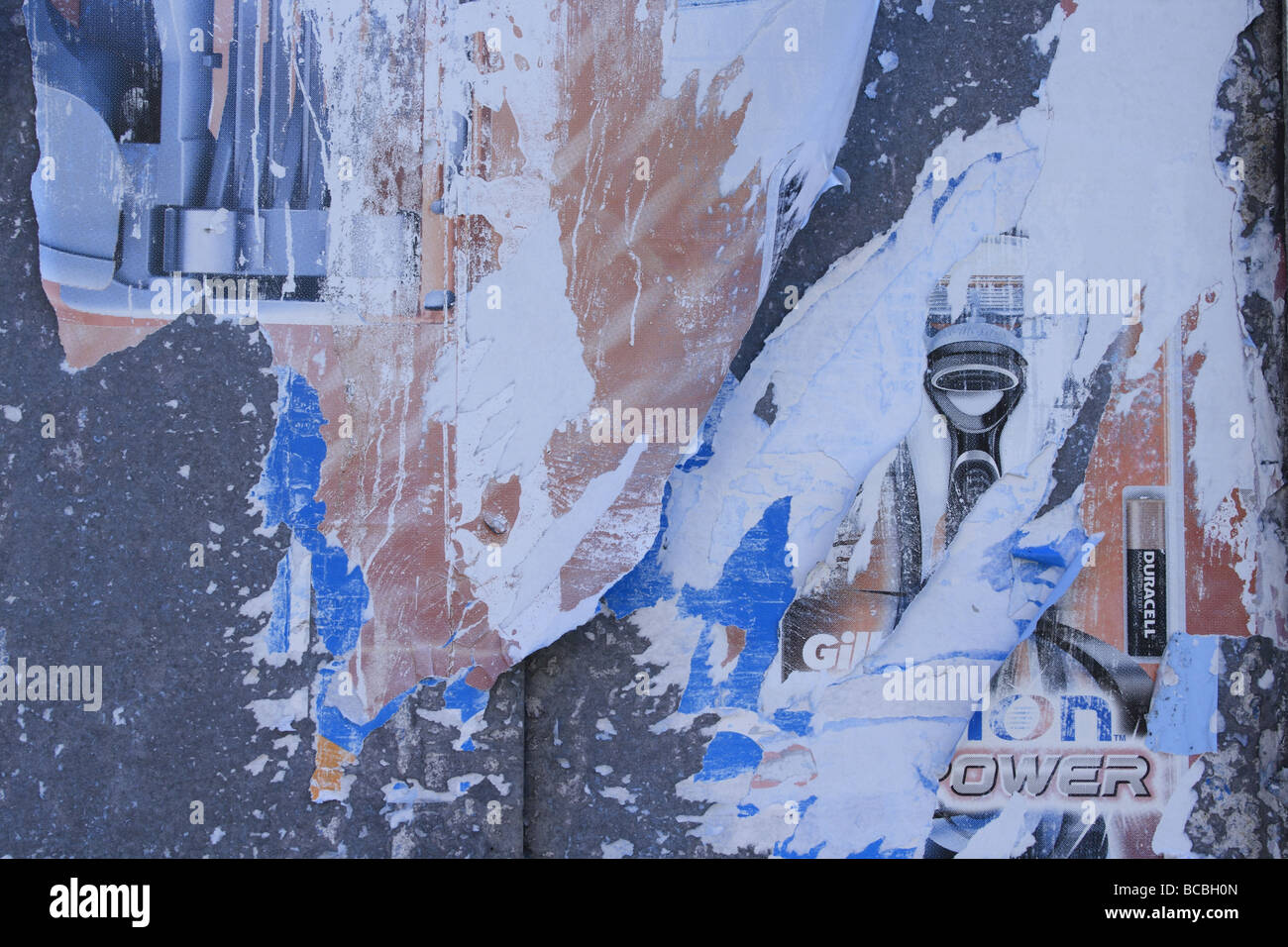 Werbefläche Stockfoto