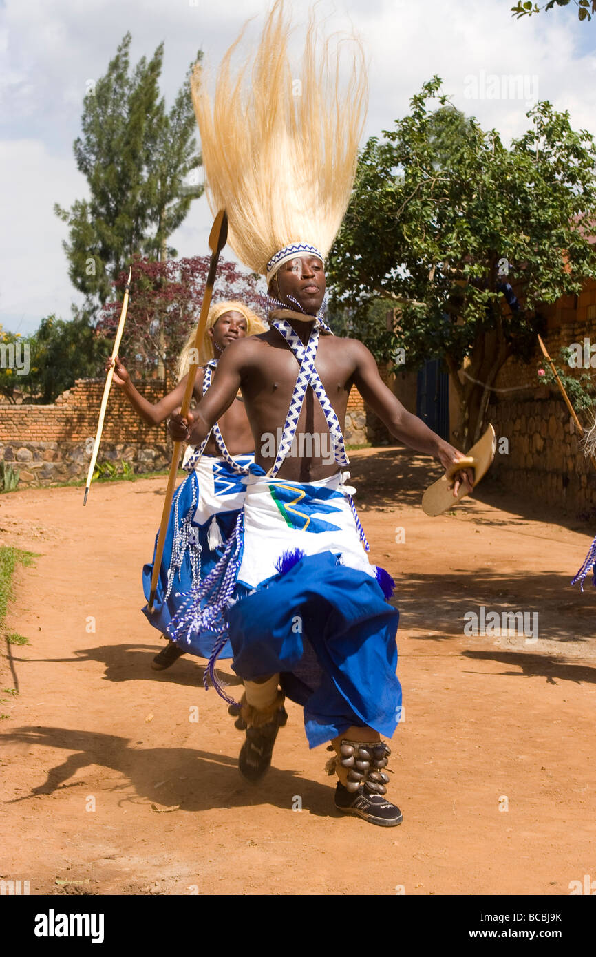 Intore Tänzern, Kigali, Ruanda Stockfoto