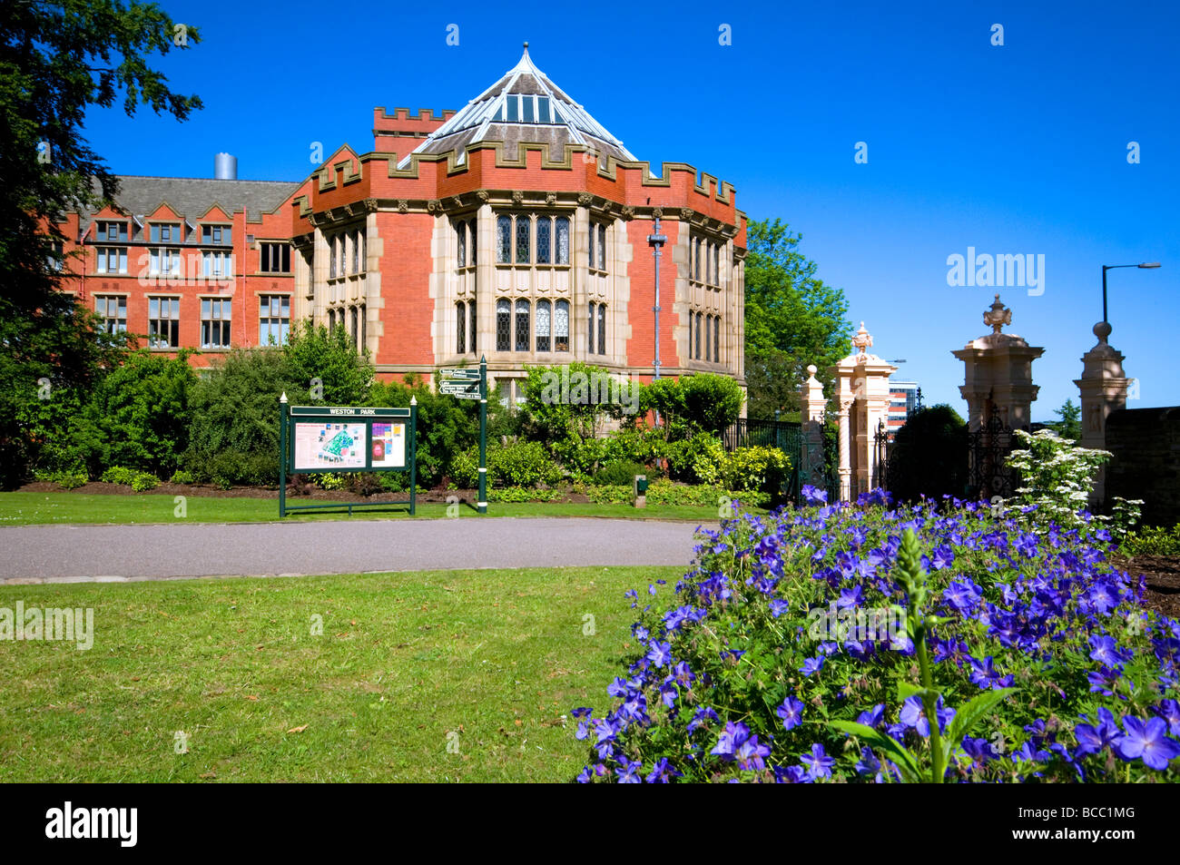 Universität von Sheffield, Firth Gericht, South Yorkshire England Stockfoto