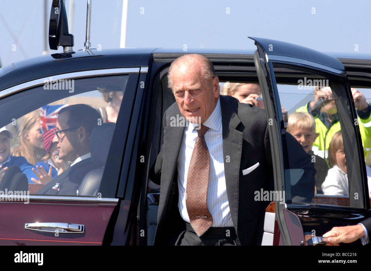 Herzog von Edinburgh Prinz Phillip Stockfoto