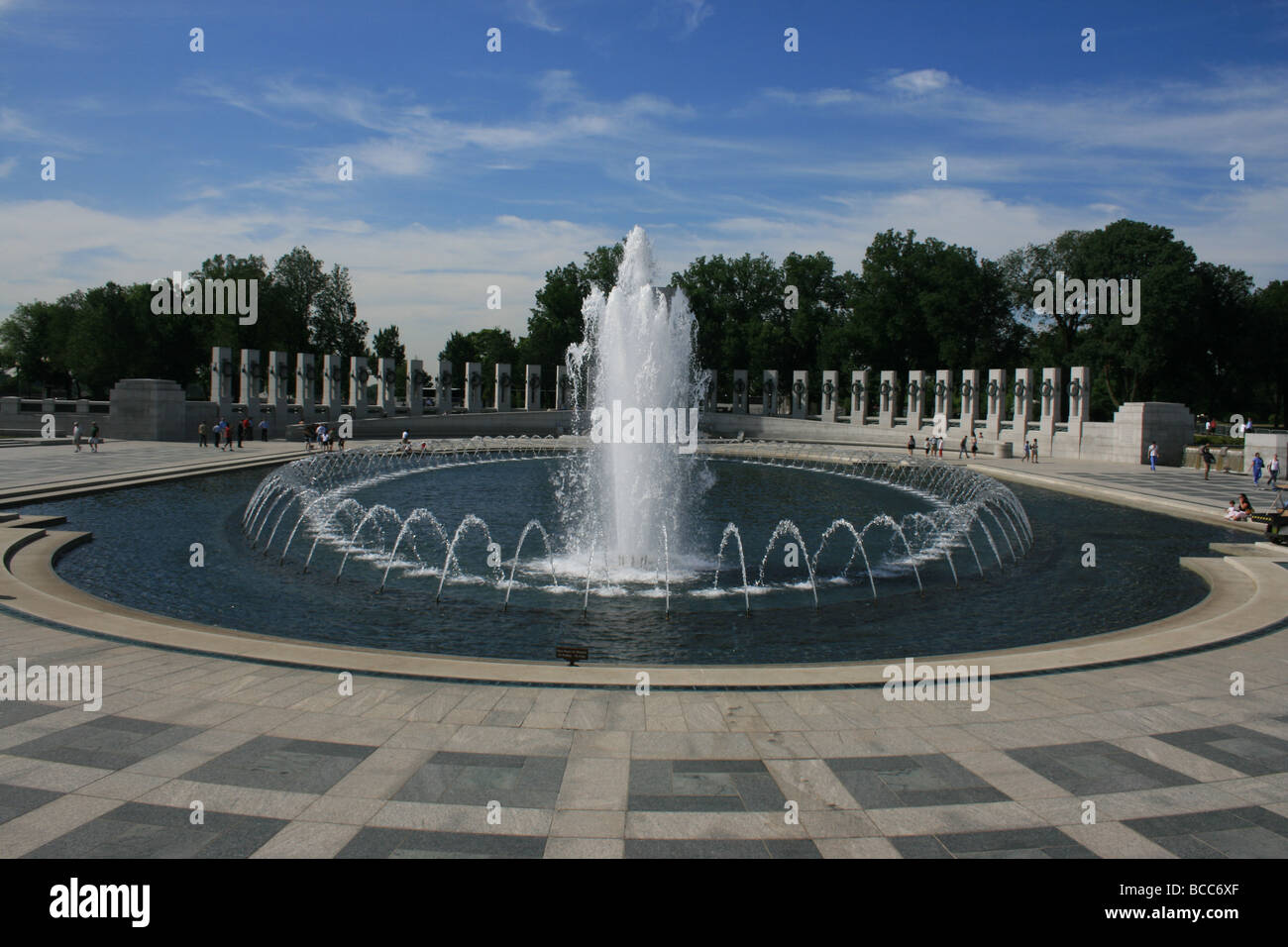 The National World War Two Memorial, Washington D.C. Stockfoto