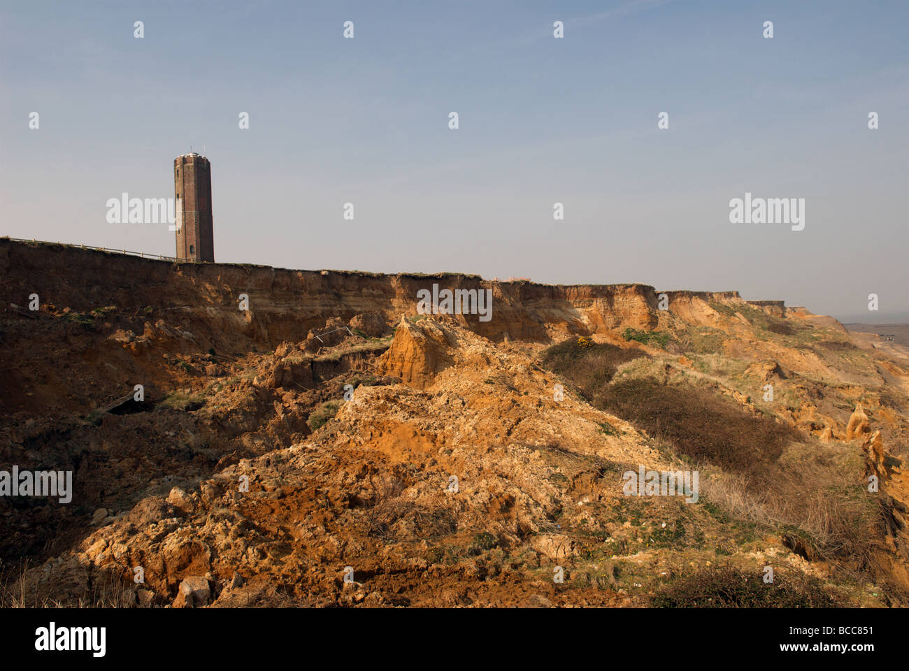 Naze Turm aufgeführten historischen Grade II maritime Gebäude, Walton-on-the-Naze, Essex, England. Stockfoto