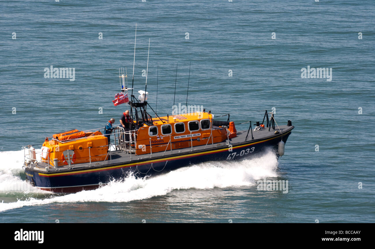 RNLI-Rettungsboot Stockfoto