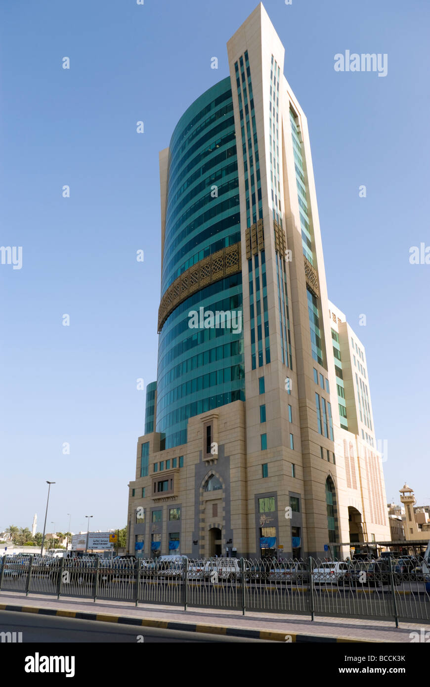 Hohe Bürogebäude in Manama, Königreich von Bahrain Stockfoto
