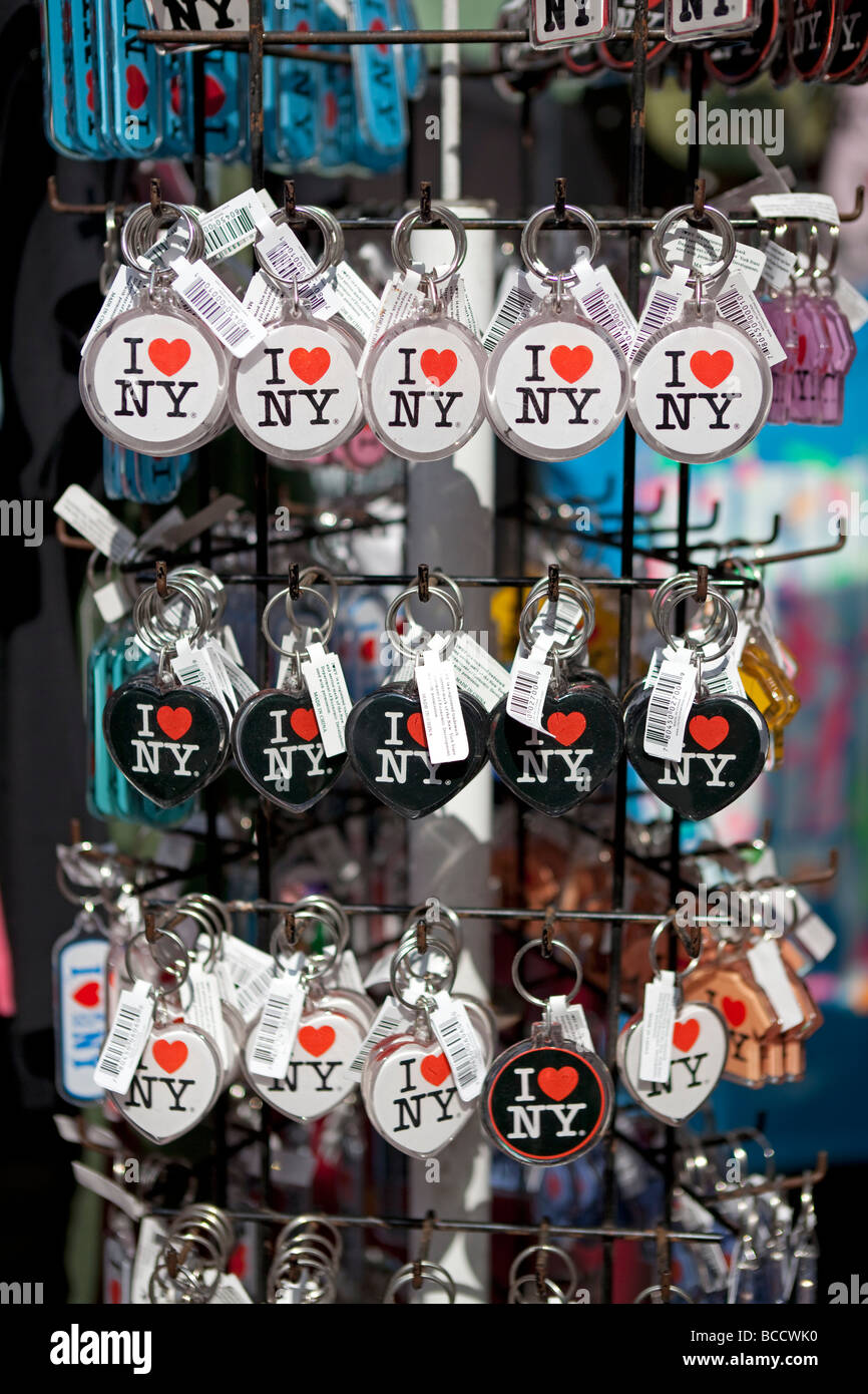 Souvenirs in New York City Stockfoto