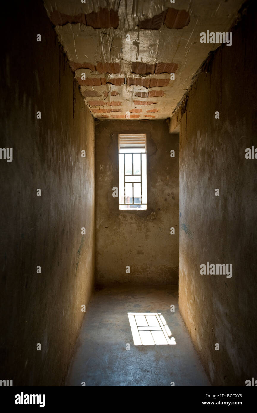 Bukoto High School Korridor Stockfoto