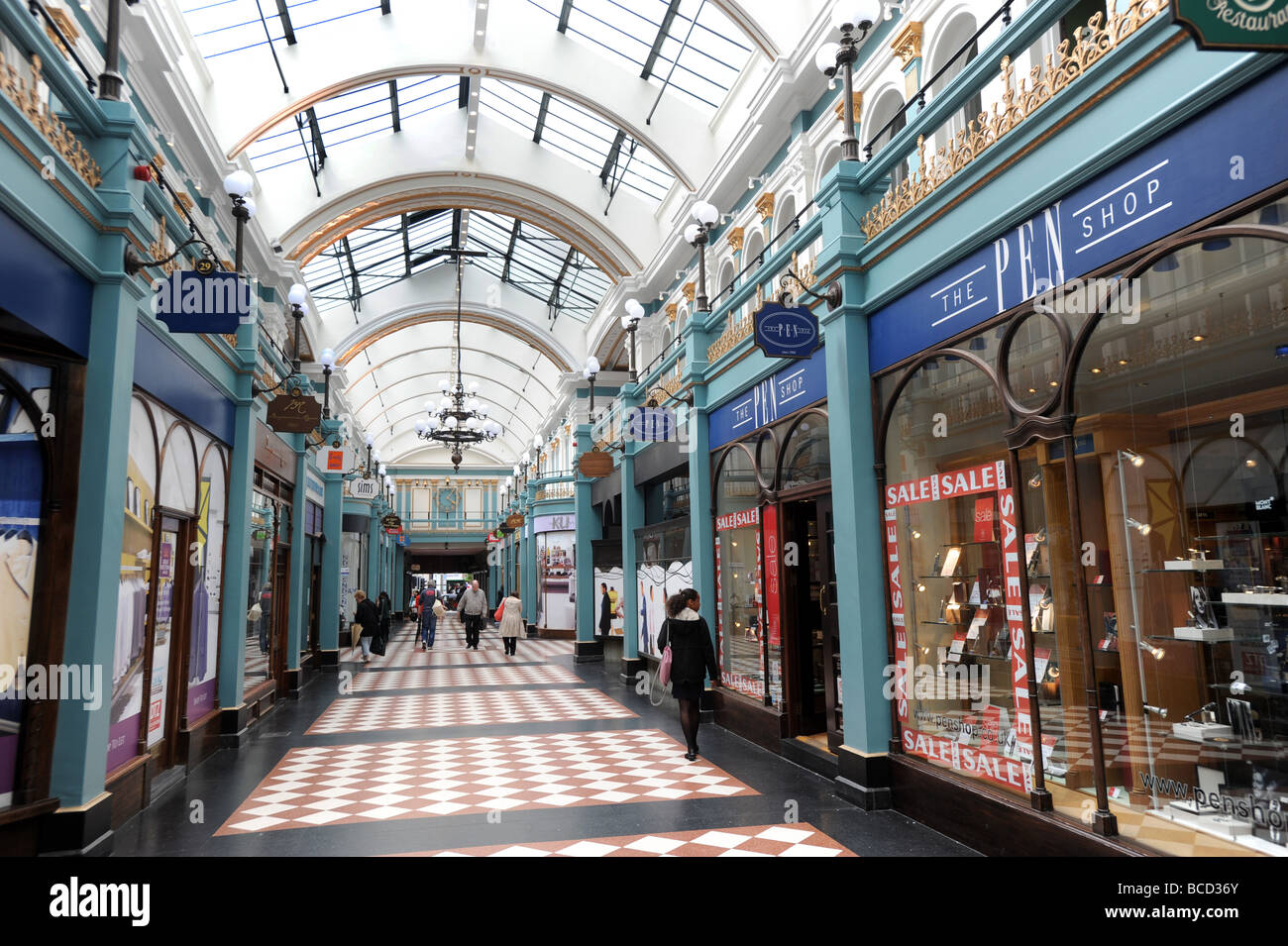 Great Western, Shopping-Arkade in Birmingham England UK Stockfoto