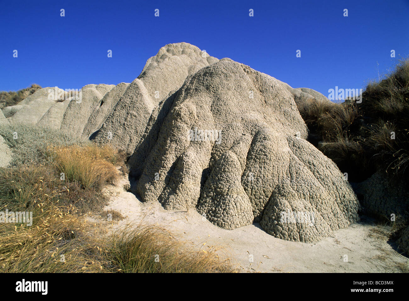 Italien, Basilicata, Gully Erosion Stockfoto