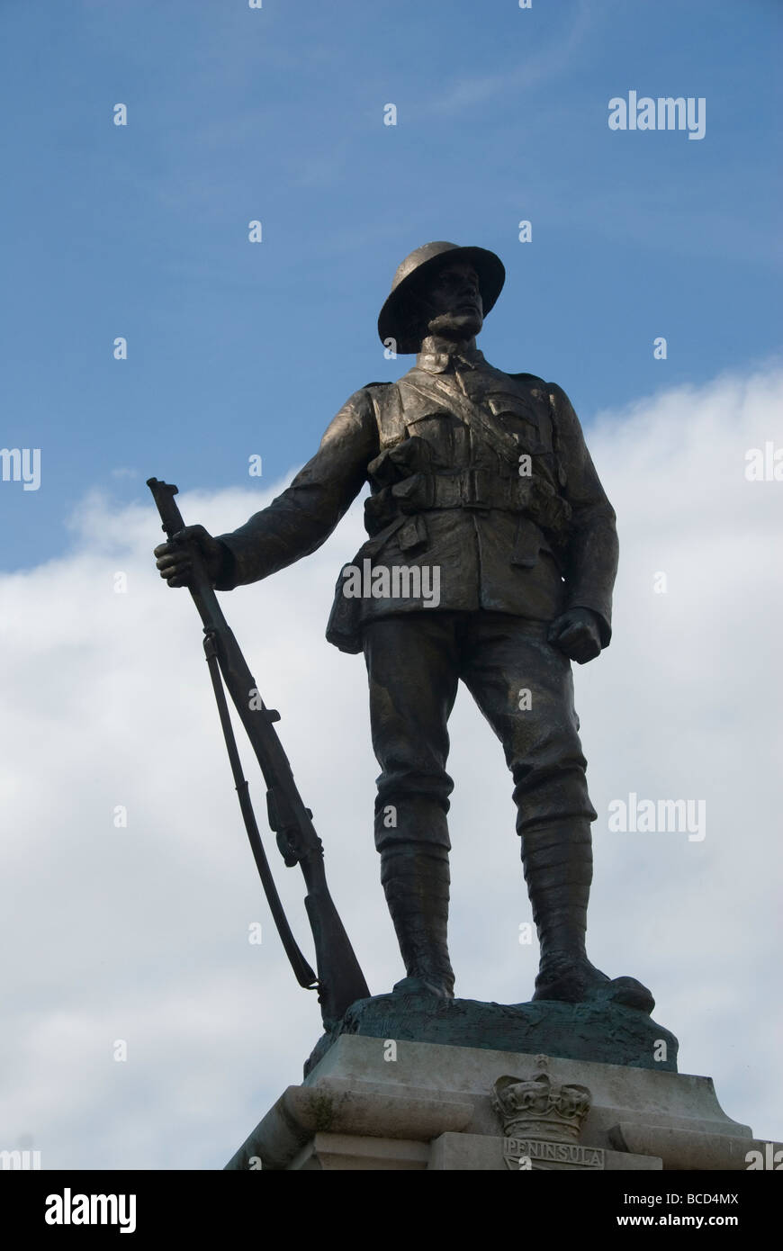 Winchester First World War memorial Stockfoto