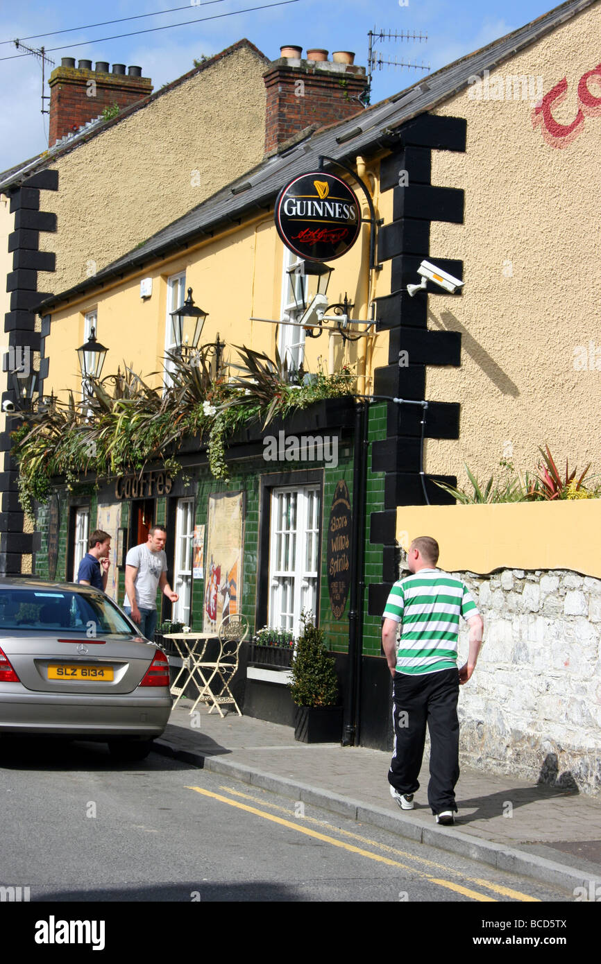 Taaffes Burg, Irish Pub, in der Stadt von Carlingford, County Louth Stockfoto
