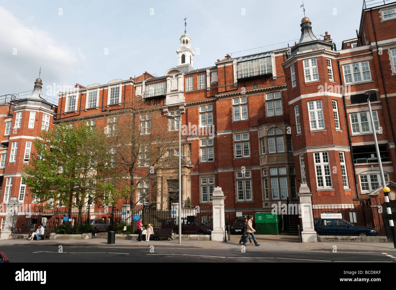 Royal Marsden Hospital, Chelsea, London, England-Großbritannien-UK Stockfoto