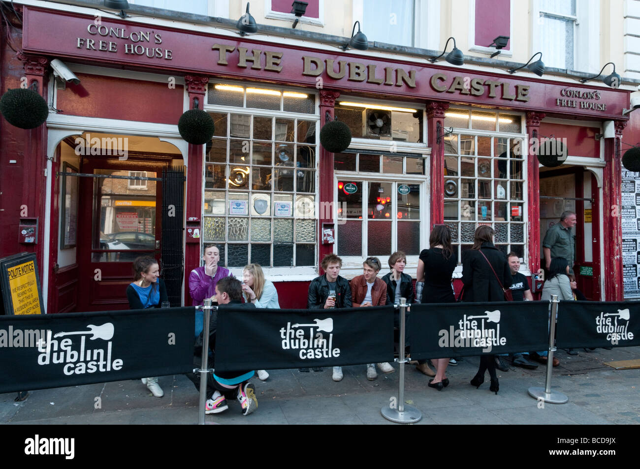 Dublin Castle, London, Großbritannien Stockfoto