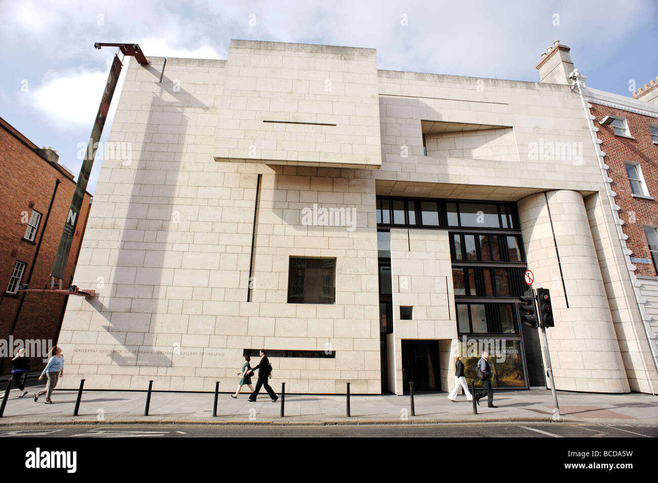 Modernen Flügel der National Gallery of Ireland, Dublin Irland Gebäude Stockfoto
