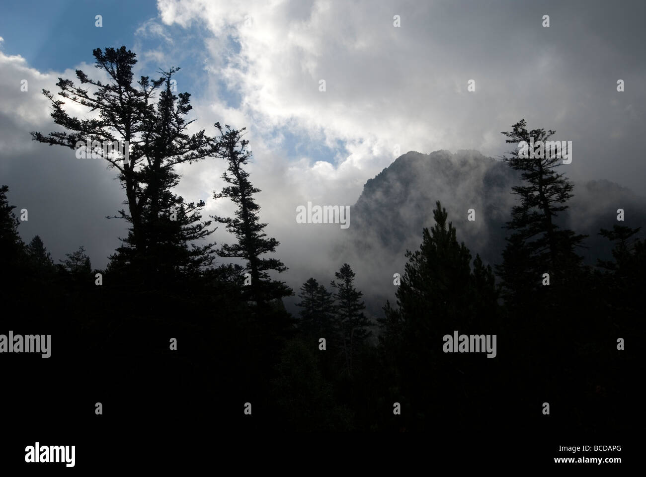 Aigüestortes-Nationalpark, Lleida, Spanien. Stockfoto