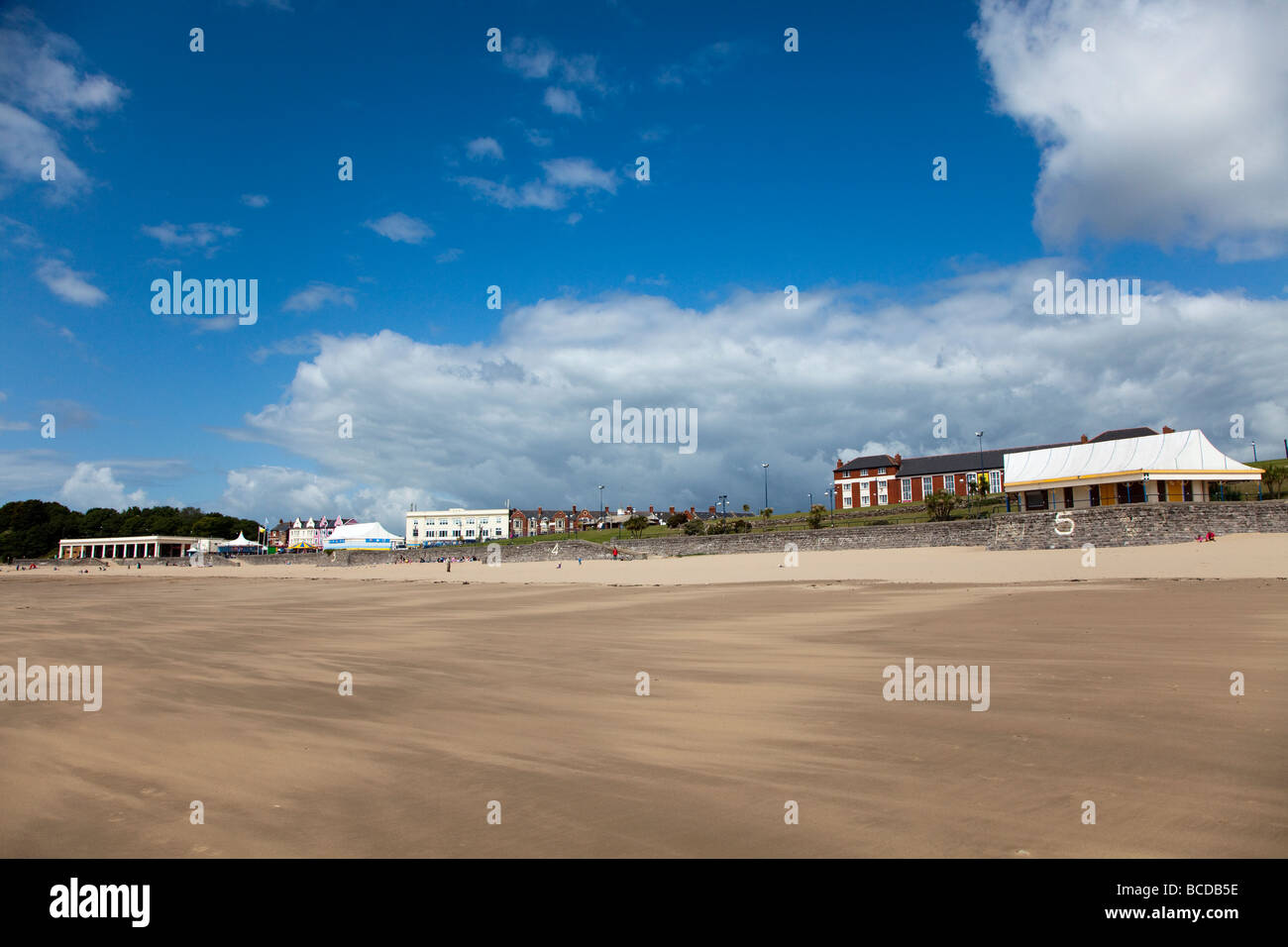 Strand bei Barry Insel Wales UK Stockfoto