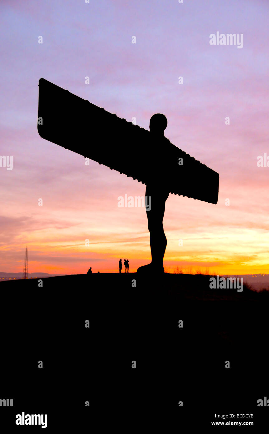 Angel of the North, Newcastle Upon Tyne, Großbritannien Stockfoto