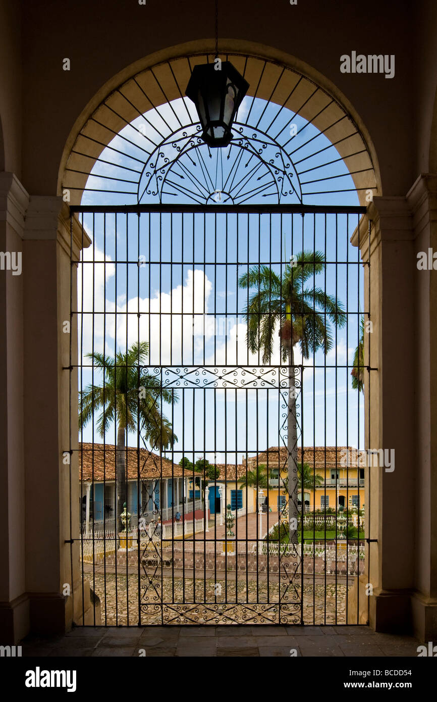 Kuba-Trinidad-Plaza großen Stockfoto
