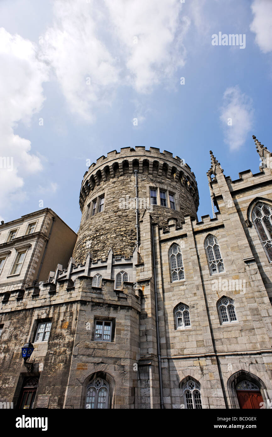 Rekord-Turm in Dublin Castle Dublin Republik von Irland Stockfoto