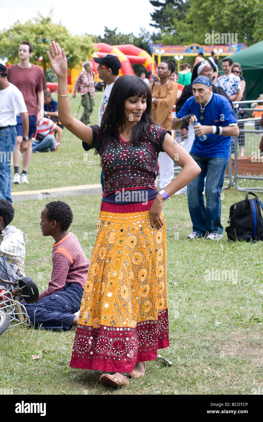 Brent multikulturelle Festival Rundholz Park Harlesden London England UK Europe Stockfoto