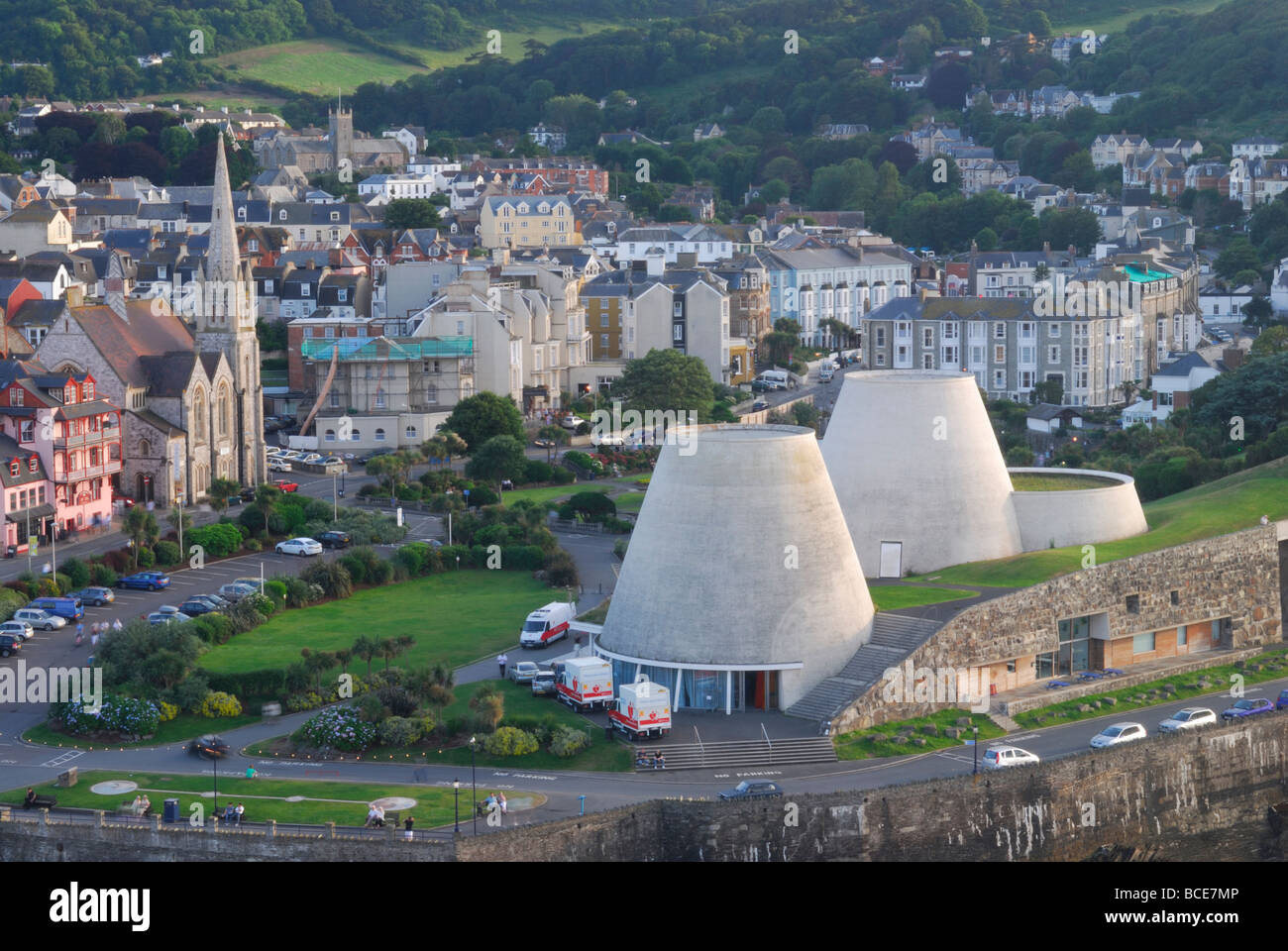 Blick auf Ilfracombe Nord-Devon ENgland UK Stockfoto